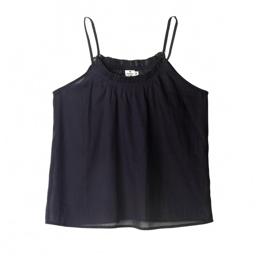 NEW GERMAINE DES PRES women's hortense top in navy